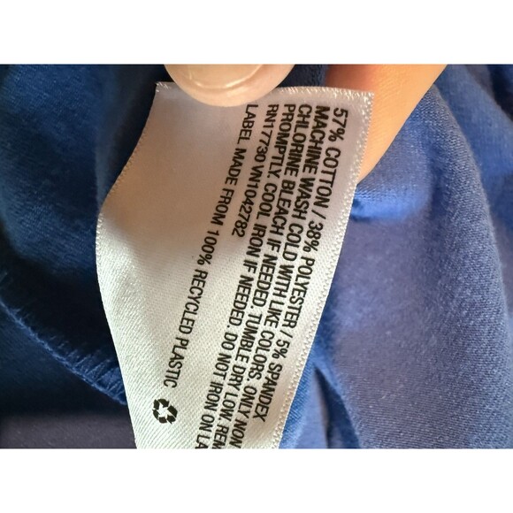 Ingrid & Isabel Blue Fitted Dress Bodycon Medium Spaghetti Straps Summer Party - Picture 5 of 8